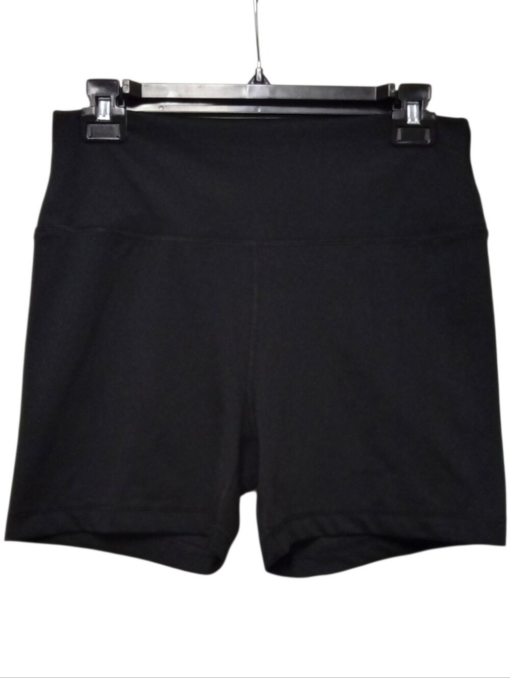 Vina Lux Everyday 5" Shorts Women's XL Black High Rise Stretch Athletic Workout
